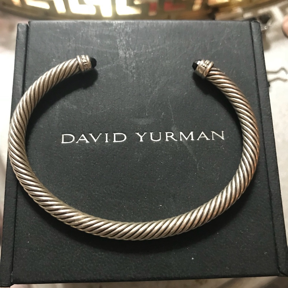 David Yurman bracelet. Classic 5 mm. Black onyx